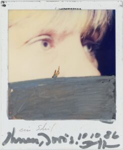 Horst Janssen, Doris, Polaroid, 1986